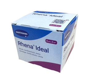 Rhena Ideal Elastische Binde 4cmx5m weiss - 1 Stk.