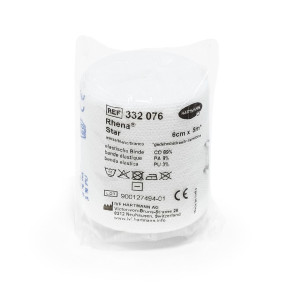 Rhena Star Elastische Binde 6cmx5m Cellophan - 1 Stk.