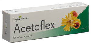 Phytopharma Acetoflex Essigsauer Tonerde-Gel - 125ml