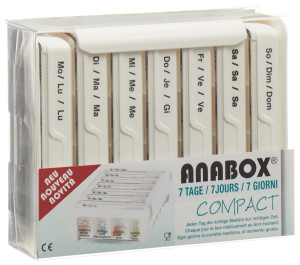 Anabox Compact 7 Tage D/F/I weiss - 1 Set