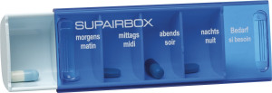 Anabox Supairbox Tagesdispenser D/F pastellblau - 1 Stk.