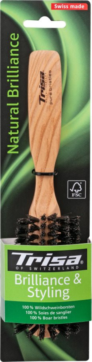 Trisa Natural Brilliance Haarbürste halbrund - 1 Stk.