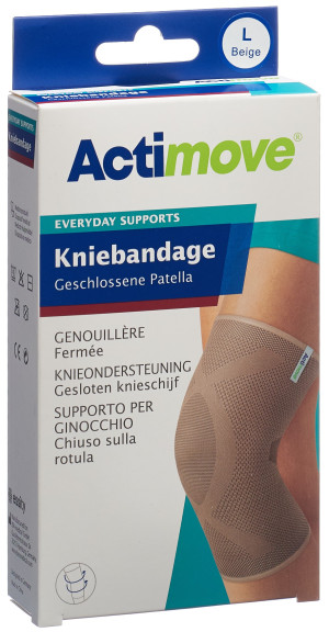 Actimove Everyday Support Kniebandage geschlossene Patella Grösse L