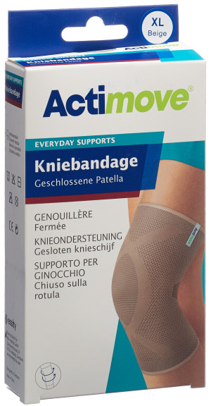 Actimove Everyday Support Kniebandage geschlossene Patella Grösse XL