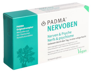 Padma Nervoben Gewürze & Magnesium - 60 Kaps.