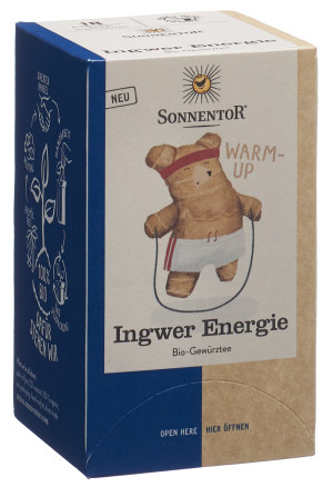 Sonnentor Ingwer Energie Tee - 18 Stk.