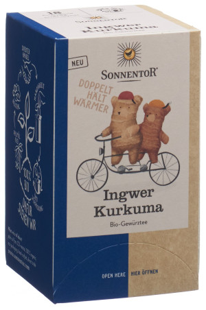 Sonnentor Ingwer Kurkuma Tee - 18 Stk.