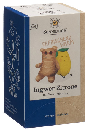 SonnentorIngwer Zitronen Tee - 18 Stk.