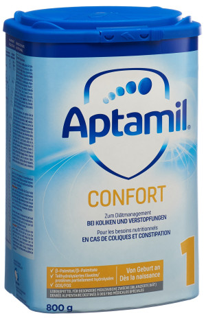 Milupa Aptamil Confort 1 ab Geburt - 800g