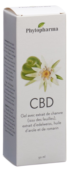 Phytopharma CBD Muskel-Gel mit Hanfextrakt Dispenser - 50ml