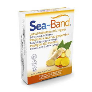 Sea-Band Ingwer Lutschtabletten - 24 Stk.