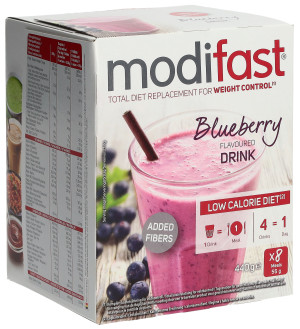 Modifast Drink Berry Joghurt-Heidelbeere - 8 x 55g