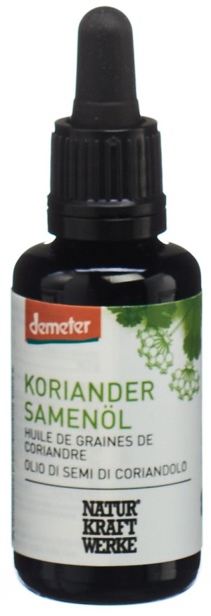 Naturkraftwerke Koriandersamenöl Demeter - 30ml