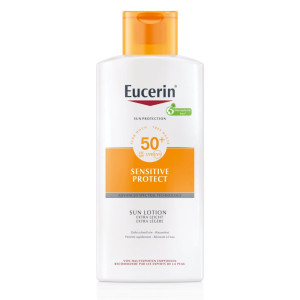 Eucerin Sensitive Protect Sun Lotion extra leicht LSF 50 - 400ml