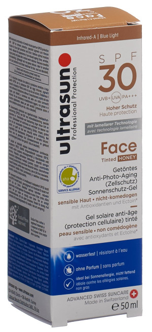 Ultrasun Face Tinted Honey SPF 30 - 50ml