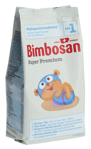 Bimbosan Super Premium Säuglingsmilch PRE 1 - Nachfüllung 400g