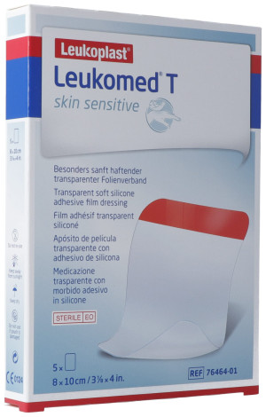 Leukomed T Skin Sensitive - 8 x 10cm 5 Stk.