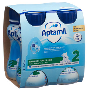 Milupa Aptamil Pre flüssig Folgemilch - 4 x 200ml