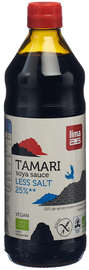 Lima Tamari 25% weniger Salz Flasche - 500ml