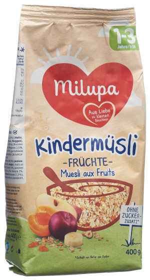 Milupa Bio Kindermüsli Früchte 12m+ - 400g
