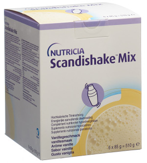 Nutricia Scandishake Mix Vanille - 6 x 85g