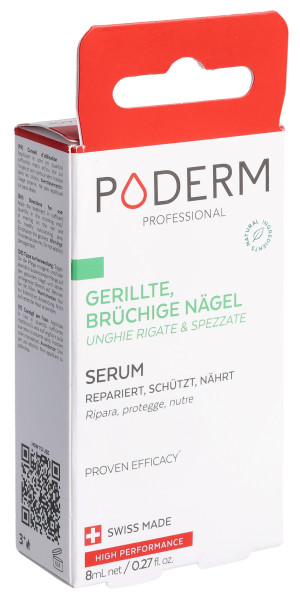Poderm Professional Nagelserum - gerillte brüchige Nägel - 8ml