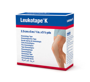 Leukotape K hautfarben - 2.5cm x 5m - 1 Stk.