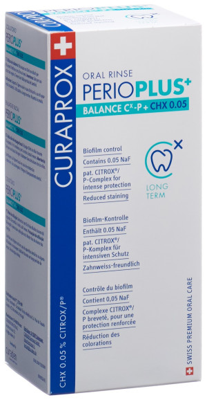 Curaprox Perio Plus Balance CHX 0.05 % - 200 ml