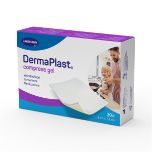 DermaPlast Compress Gel 7.5x5cm - 20 Stk.