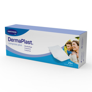 Dermaplast Compress Plus 20x7.5cm - 25 Stk.