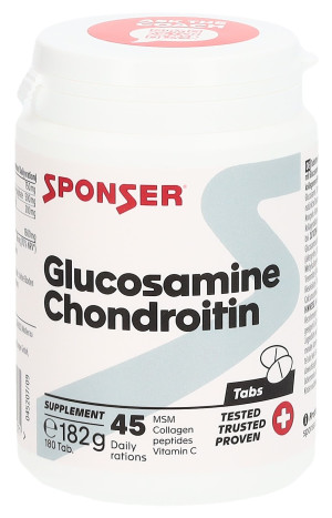 Sponser Glucosamin Chondroitin + MSM - 180 Tabl.
