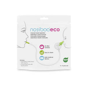 Nosiboo Eco mundbetriebener Nasensauger - 1 Stk.