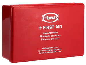 Flawa Erste Hilfe Auto-Apotheke nach DIN 13164 - 1 Set