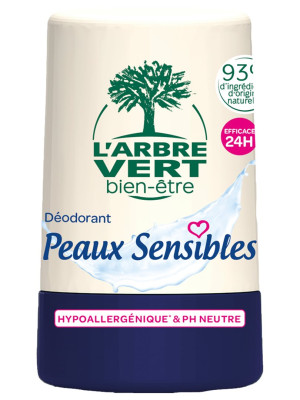 L'Arbre Vert Öko Deo Roll on Empfindliche Haut - 50 ml