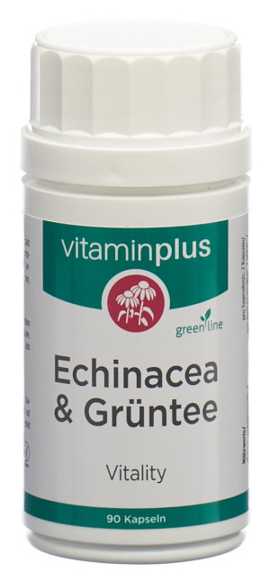 Vitaminplus Echinacea & Grüntee - 90 Kaps.