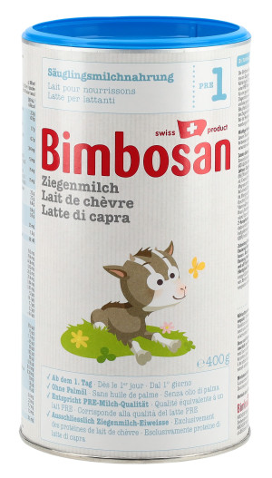 Bimbosan Ziegenmilch PRE 1 - Dose 400g