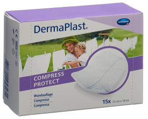 Dermaplast Compress Protect 7.5 x 10cm - 15 Stk.