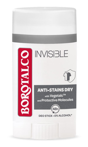 Borotalco Deo Stick Invisible - 40 ml