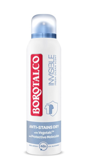 Borotalco Deo Spray Invisible Fresh - 150 ml