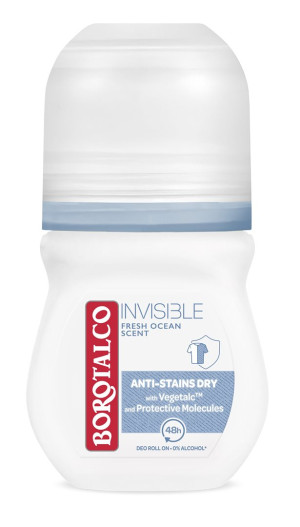Borotalco Deo Roll on Invisible Fresh - 50 ml