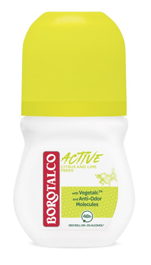 Borotalco Deo Roll on Active Zitrus und Limette Fresh - 50 ml