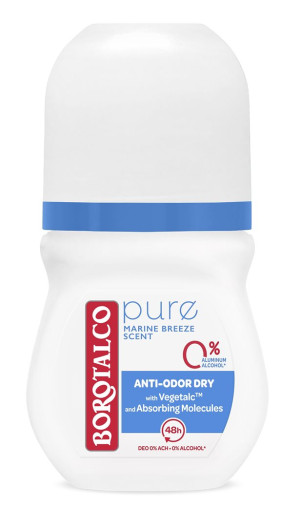 Borotalco Deo Roll on Pure Marine Breeze - 50ml