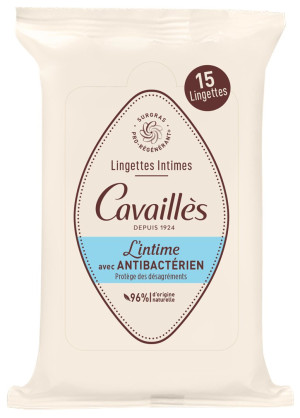 Roge Cavaillès Intimpflegetücher Antibakteriell - 15 Stk.