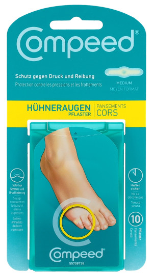Compeed Hühneraugen Pflaster Medium - 10 Stk.