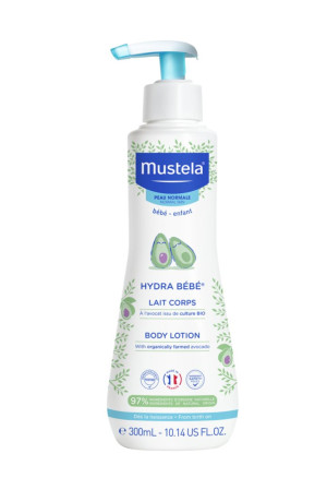 Mustela Baby Hydra Bébé Körpermilch normale Haut - 300ml