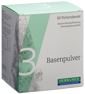 Herbamed Basenpulver 3 - 60 Sticks
