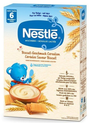 Nestlé Baby Cereals Biscuit Geschmack - 450 g