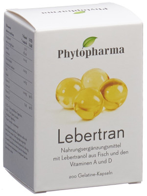 Phytopharma Lebertranoel - 200 Kapseln