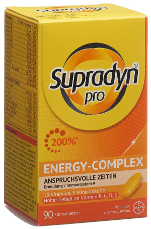 Supradyn pro Energy-Complex Filmtabletten - 90 Stk.