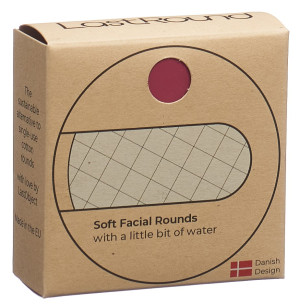 Lastround Wiederverwendbare Wattepads - 1 Set, rot